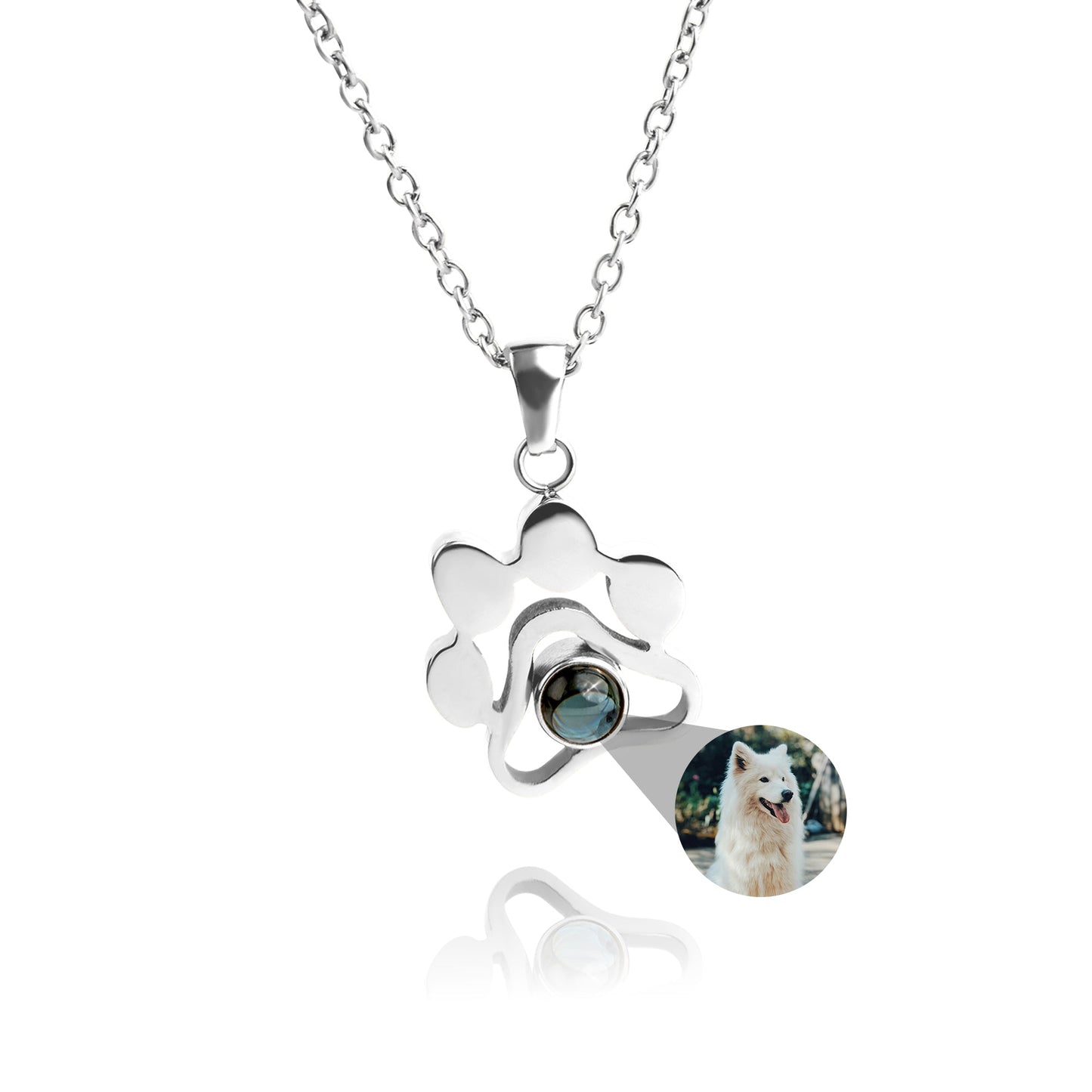 Personalised Photo Necklace – Paw