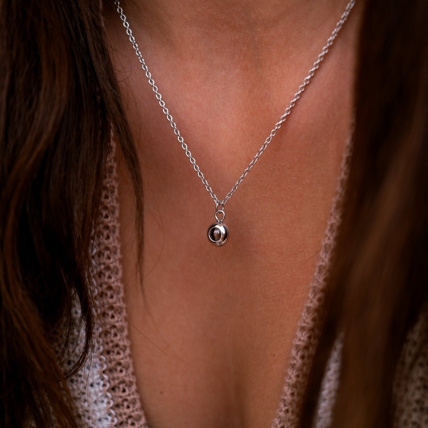 Personalised Photo Necklace – Delicate