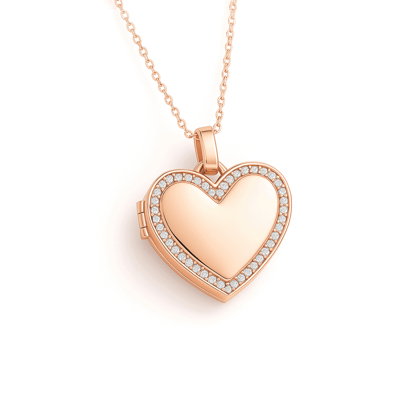 Personalised Photo Locket Necklace – Heart