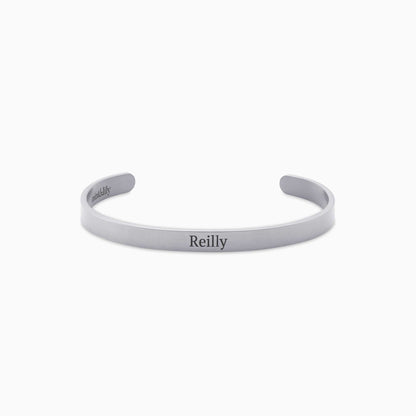 ‘Beautiful Girl You Can Do Hard Things’ Personalised Engraved Bangle