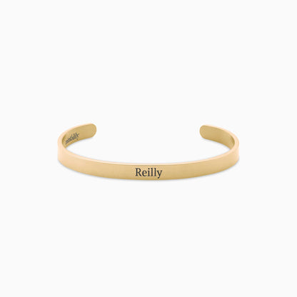 ‘Beautiful Girl You Can Do Hard Things’ Personalised Engraved Bangle