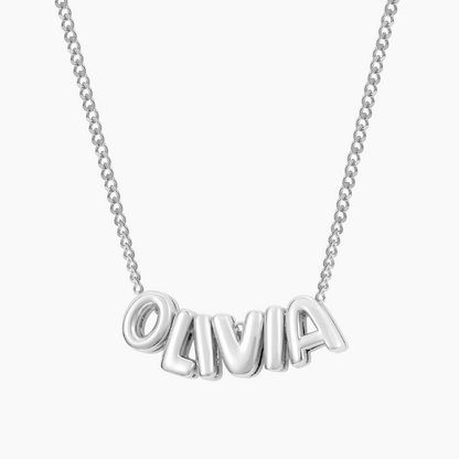 Bubble Name Necklace