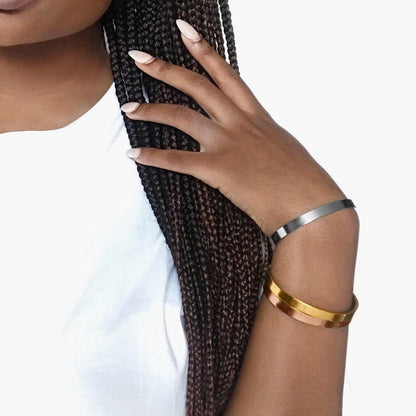 ‘Beautiful Girl You Can Do Hard Things’ Personalised Engraved Bangle