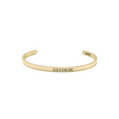 Custom Thin Personalised Engraved Cuff Bangle – Minimalist Bracelet