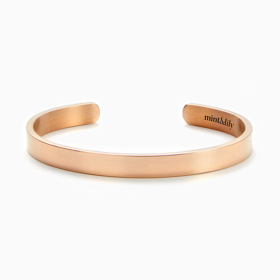 Personalised ‘I F*cking Love You’ Engraved Cuff Bangle – Cheeky Gift For Her