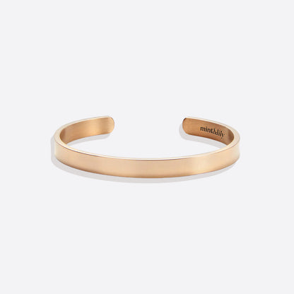 Be Brave. Be Strong. Be Badass.’ Personalised Engraved Cuff Bangle