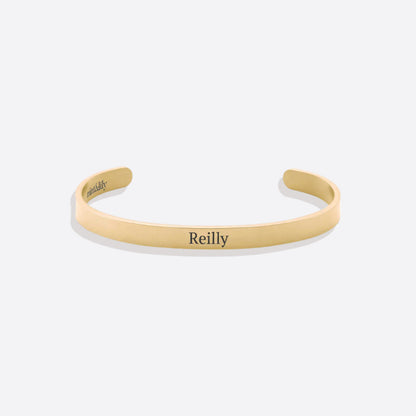‘Beautiful Girl You Can Do Hard Things’ Personalised Engraved Bangle
