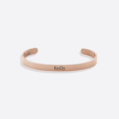 ‘Beautiful Girl You Can Do Hard Things’ Personalised Engraved Bangle