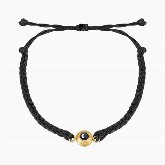 Custom Circle | Photo Bracelet with Hidden Image Feature | Unique Keepsake for Cherished Memories