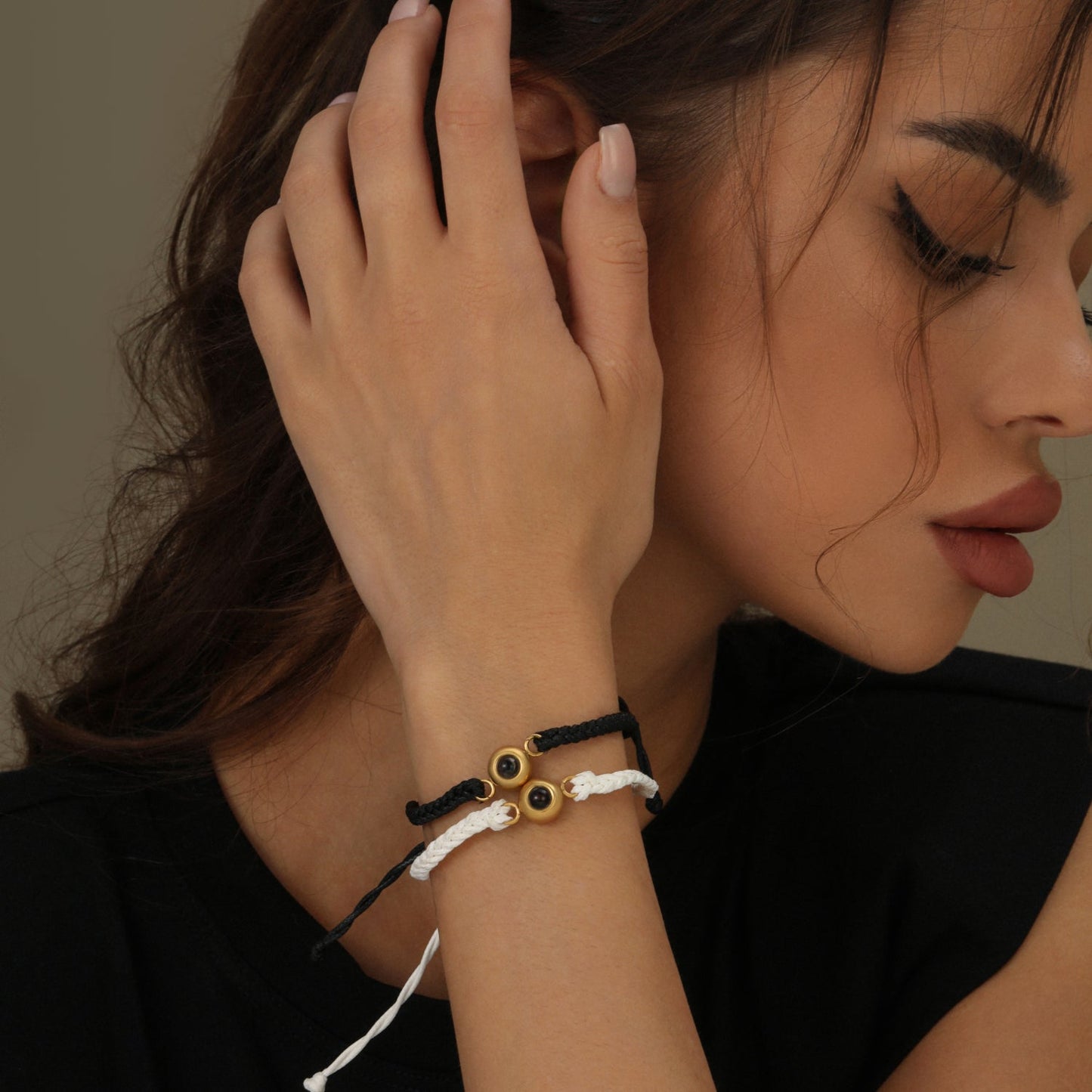 Custom Circle | Photo Bracelet with Hidden Image Feature | Unique Keepsake for Cherished Memories