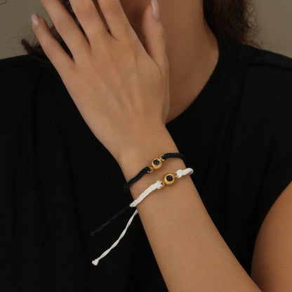 Custom Circle | Photo Bracelet with Hidden Image Feature | Unique Keepsake for Cherished Memories