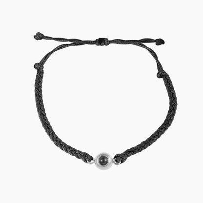 Custom Circle | Photo Bracelet with Hidden Image Feature | Unique Keepsake for Cherished Memories