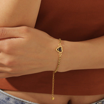 Custom Heart Photo Bracelet with Hidden Picture Reveal | Personalized Keepsake for Cherished Memories