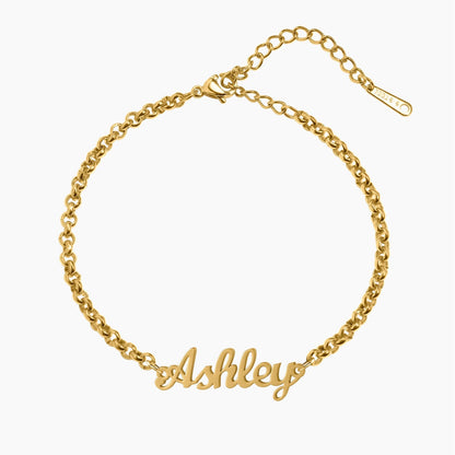 Custom Name Bracelet | Personalized Jewelry with Unique Design | Adjustable Fit for Meaningful Gifting