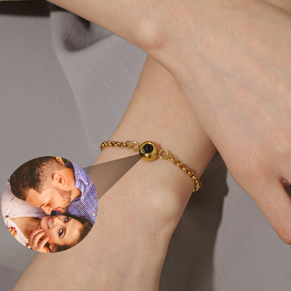 Custom Photo Bracelet | Personalized Keepsake with Hidden Image | Unique Accessory for Cherished Memories