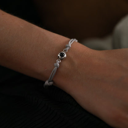 Personalised Photo Projection Bracelet - Marine Knot