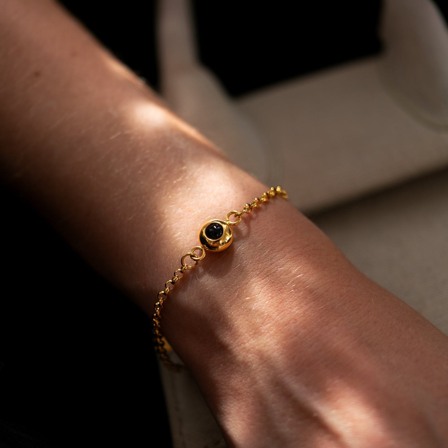 Personalised Photo Bracelet – Rolo Chain