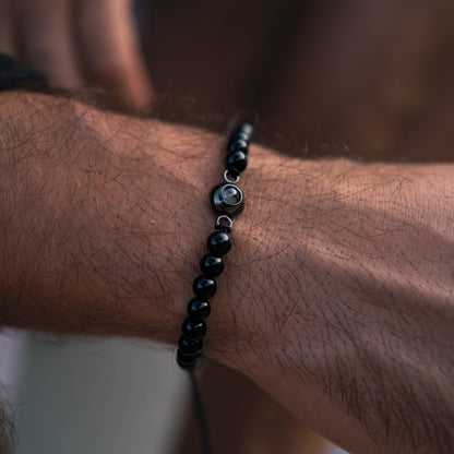 Personalised Photo Bracelet – Pearl Style