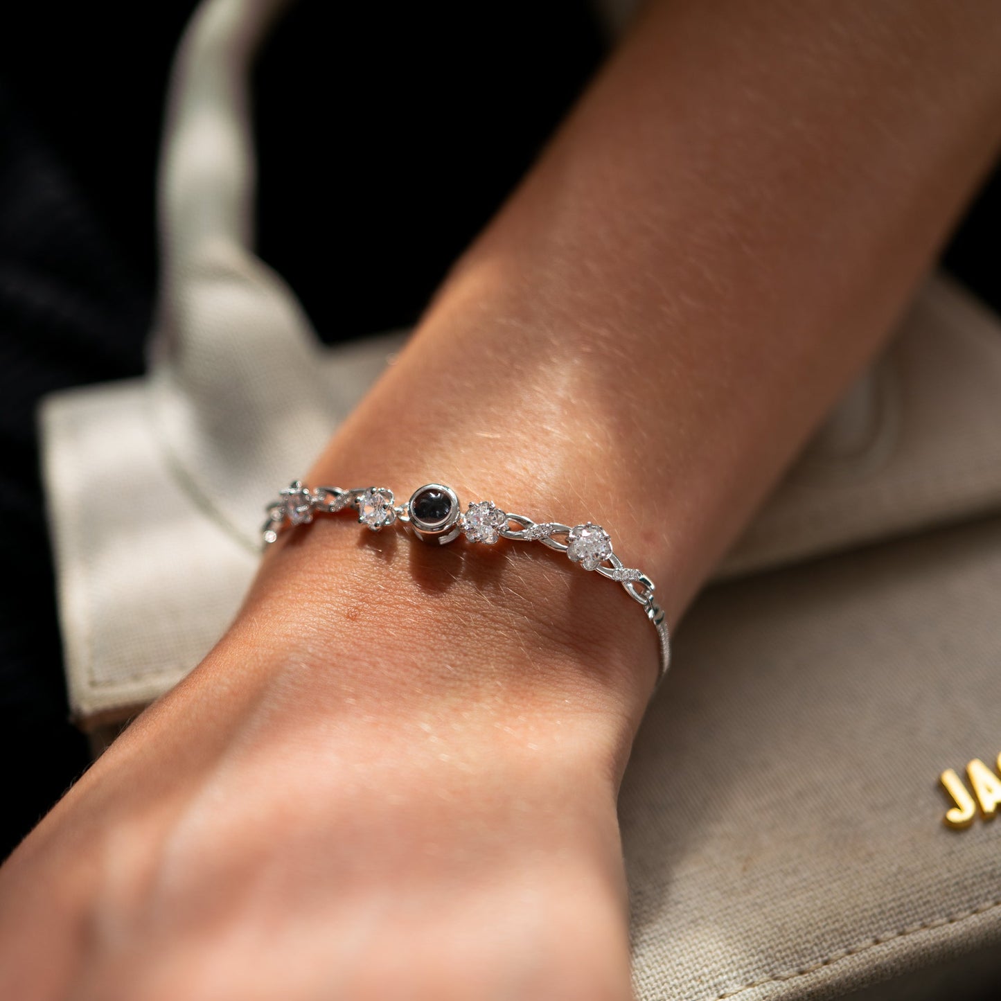 Personalised Photo Bracelet – Eternal Love