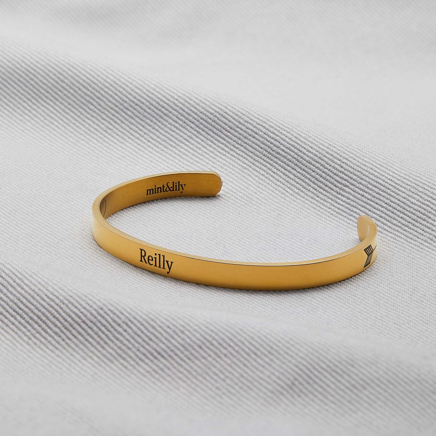 ‘Beautiful Girl You Can Do Hard Things’ Personalised Engraved Bangle