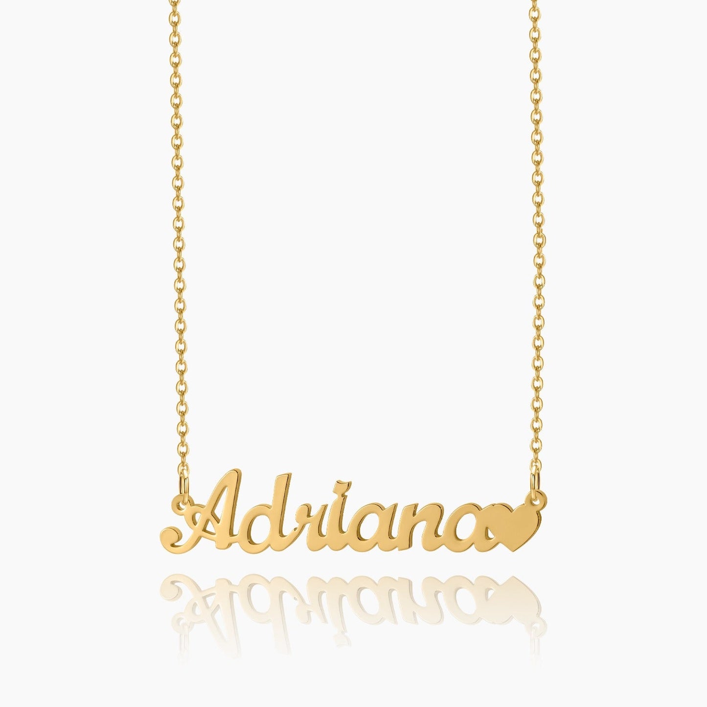 Personalized Heart Name Necklace