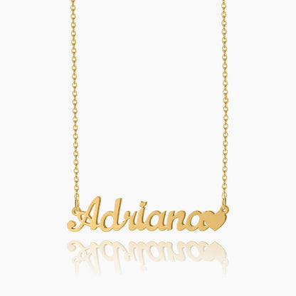 Personalized Heart Name Necklace