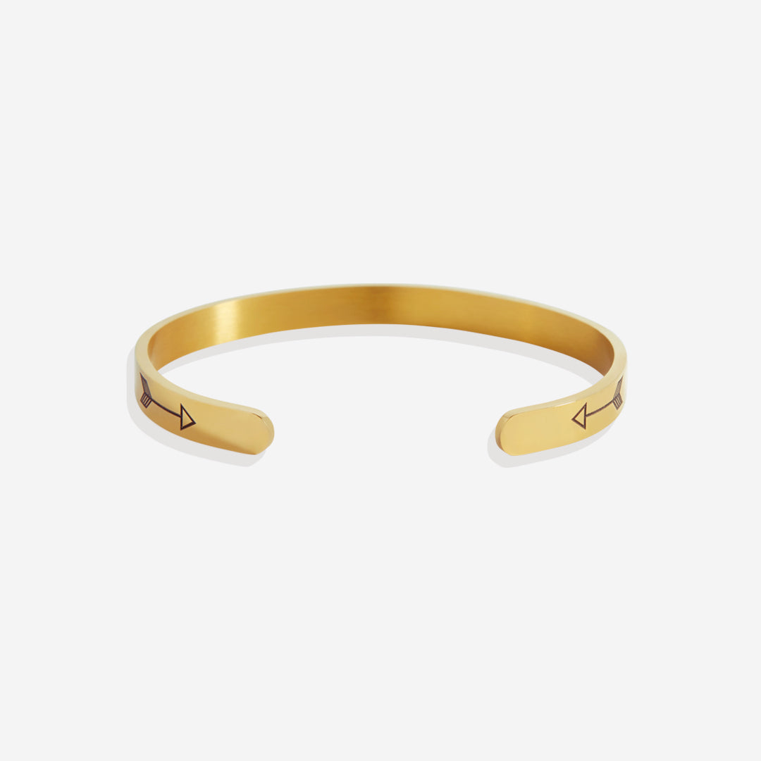 Fully Custom Personalised Engraved Cuff Bangle – Bespoke Message