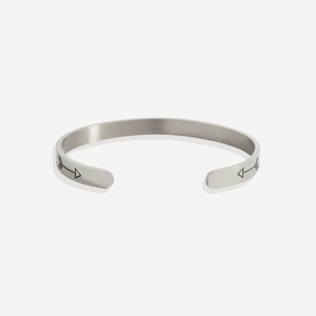 Fully Custom Personalised Engraved Cuff Bangle – Bespoke Message