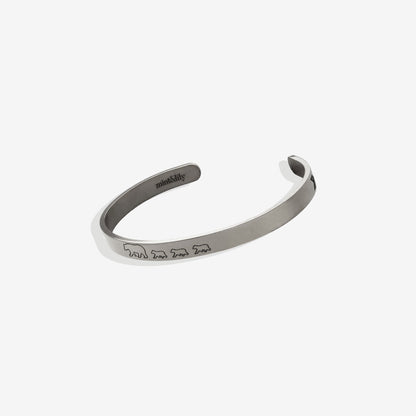 ‘Mama Bear & Her Baby Bears’ Personalised Engraved Bangle