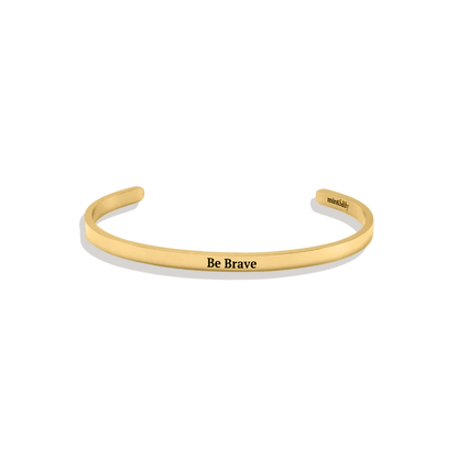 Custom Thin Personalised Engraved Cuff Bangle – Minimalist Bracelet