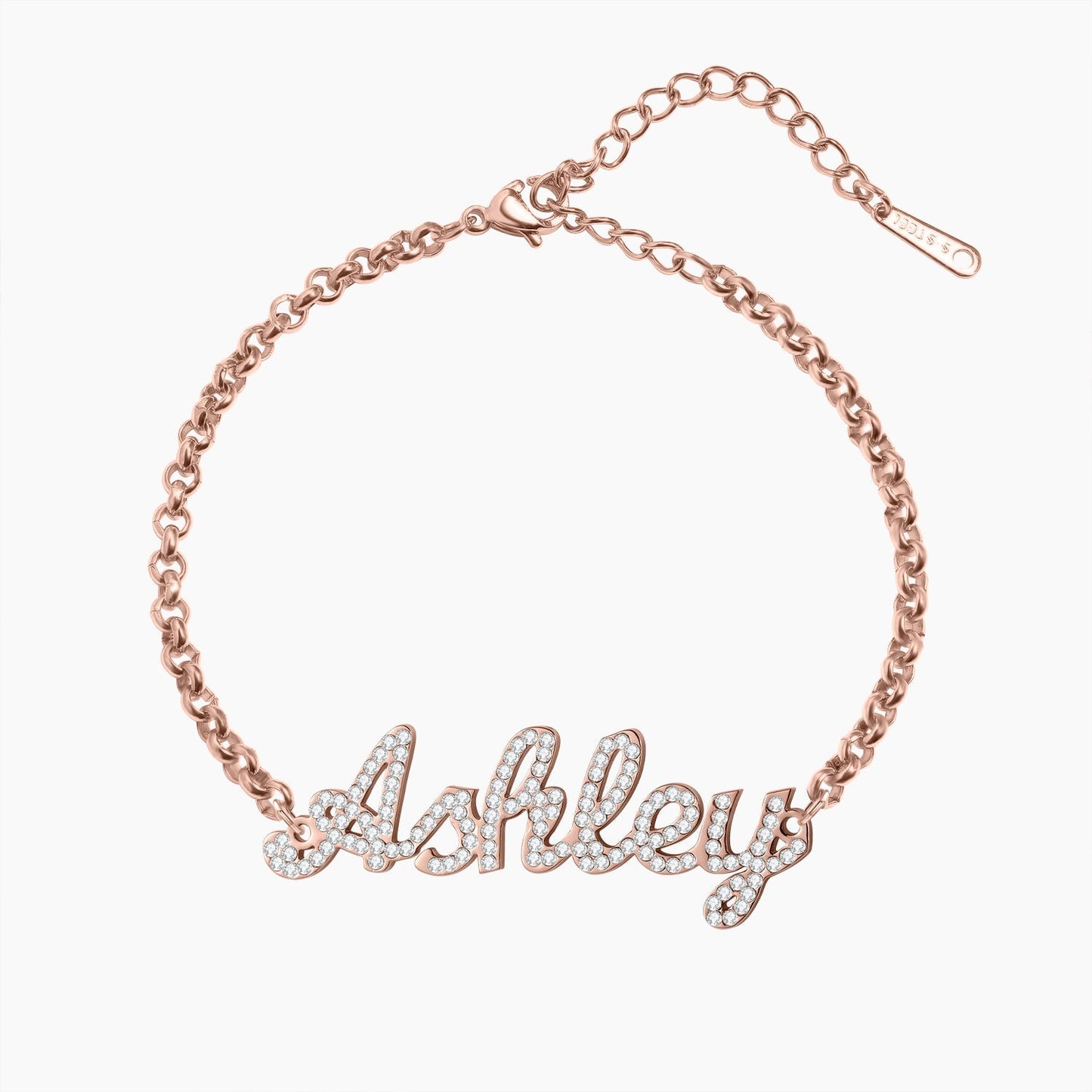 Personalized Iced Name Bracelet | Custom Engraving for Unique Gifting