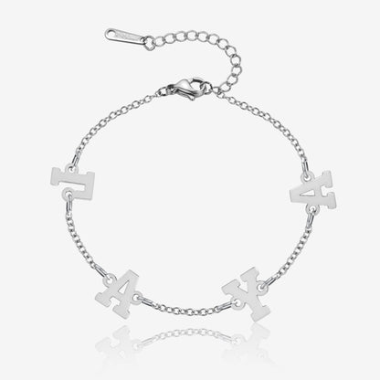 Personalized Letters Bracelet | Custom Name Jewelry with Adjustable Fit | Unique Gift for Any Occasion