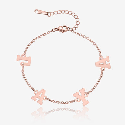 Personalized Letters Bracelet | Custom Name Jewelry with Adjustable Fit | Unique Gift for Any Occasion
