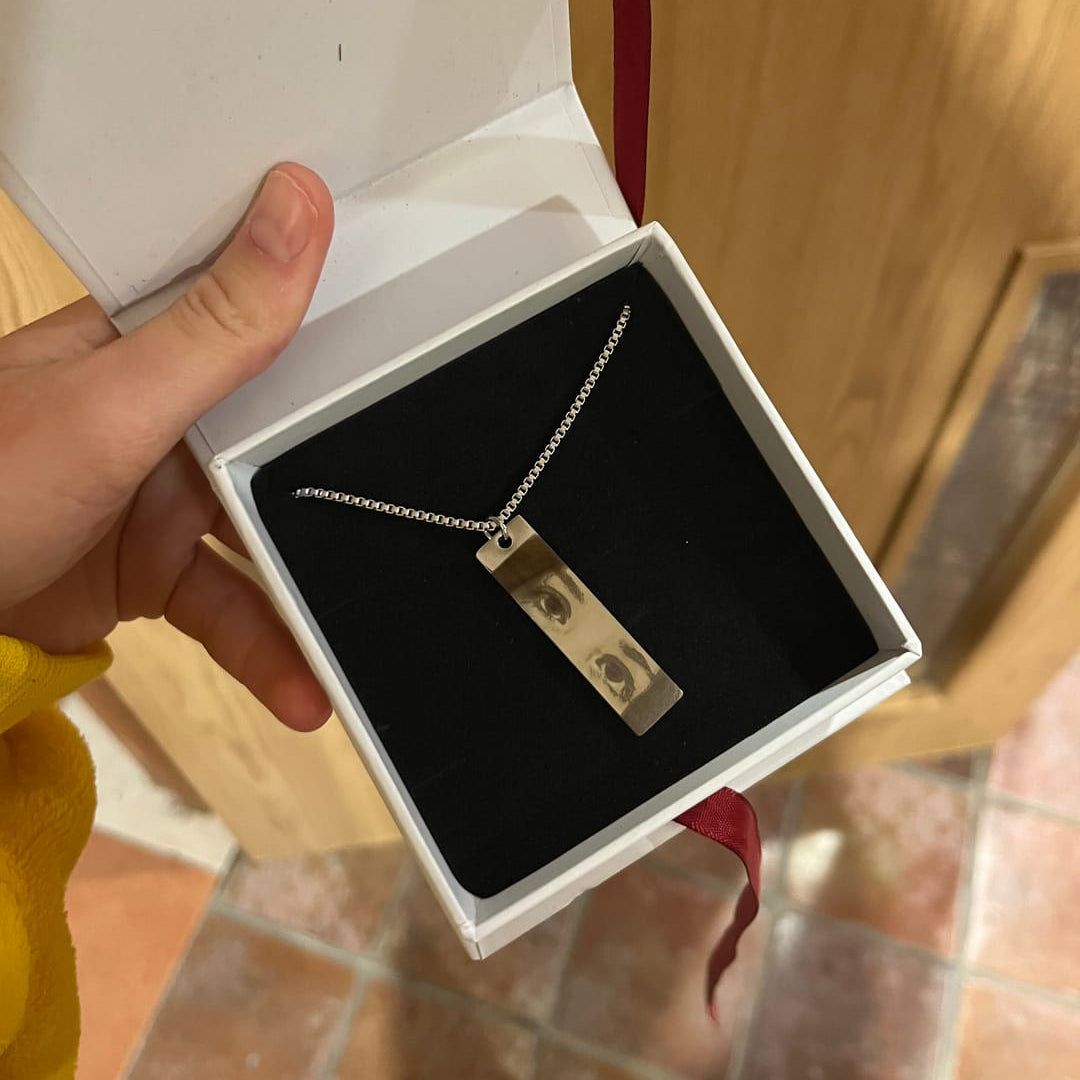 Personalised Eye Photo Necklace