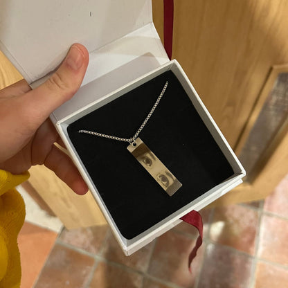 Personalised Eye Photo Necklace