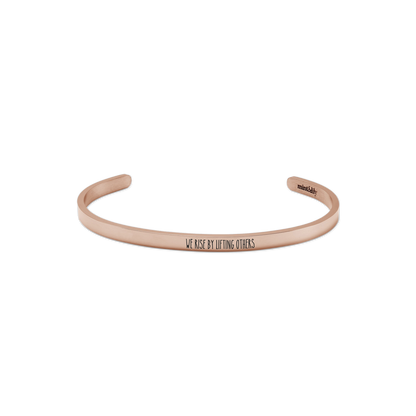 Custom Thin Personalised Engraved Cuff Bangle – Minimalist Bracelet
