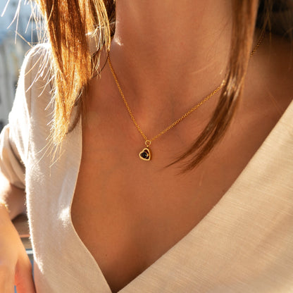 Personalised Heart Photo Necklace