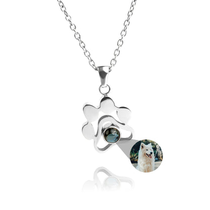 Personalised Photo Necklace – Paw