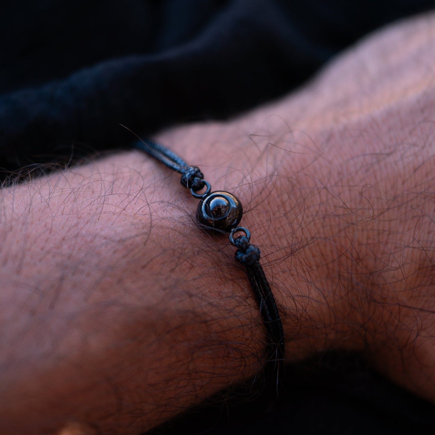 Personalised Photo Projection Bracelet - Marine Knot