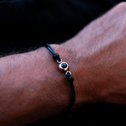 Personalised Photo Projection Bracelet - Marine Knot