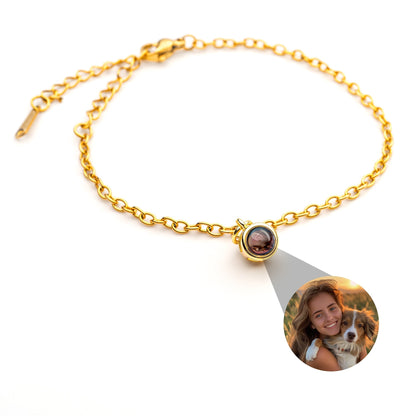 Personalised Photo Projection Bracelet