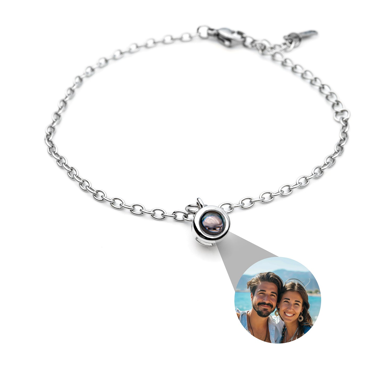 Personalised Photo Projection Bracelet
