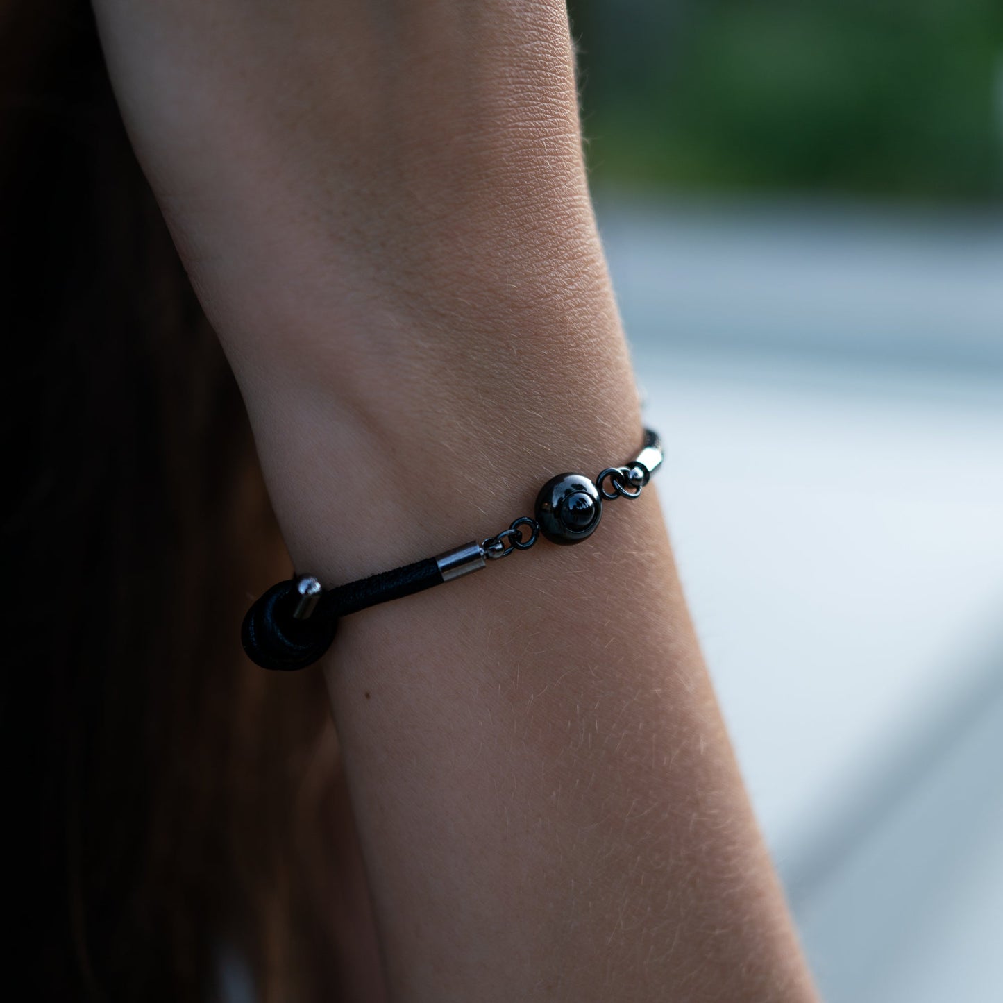 Personalised Photo Projection Bracelet - Leather