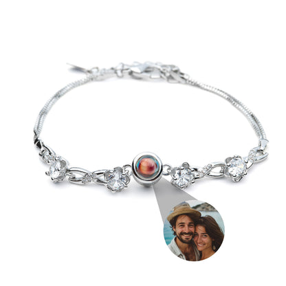 Personalised Photo Bracelet – Eternal Love