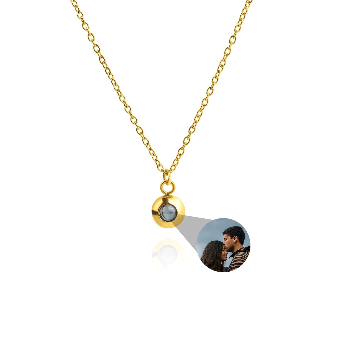 Personalised Photo Necklace – Delicate