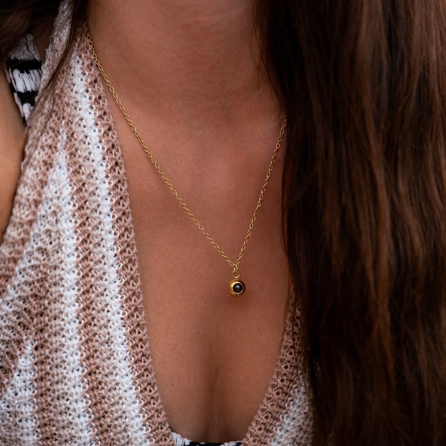Personalised Photo Necklace – Delicate