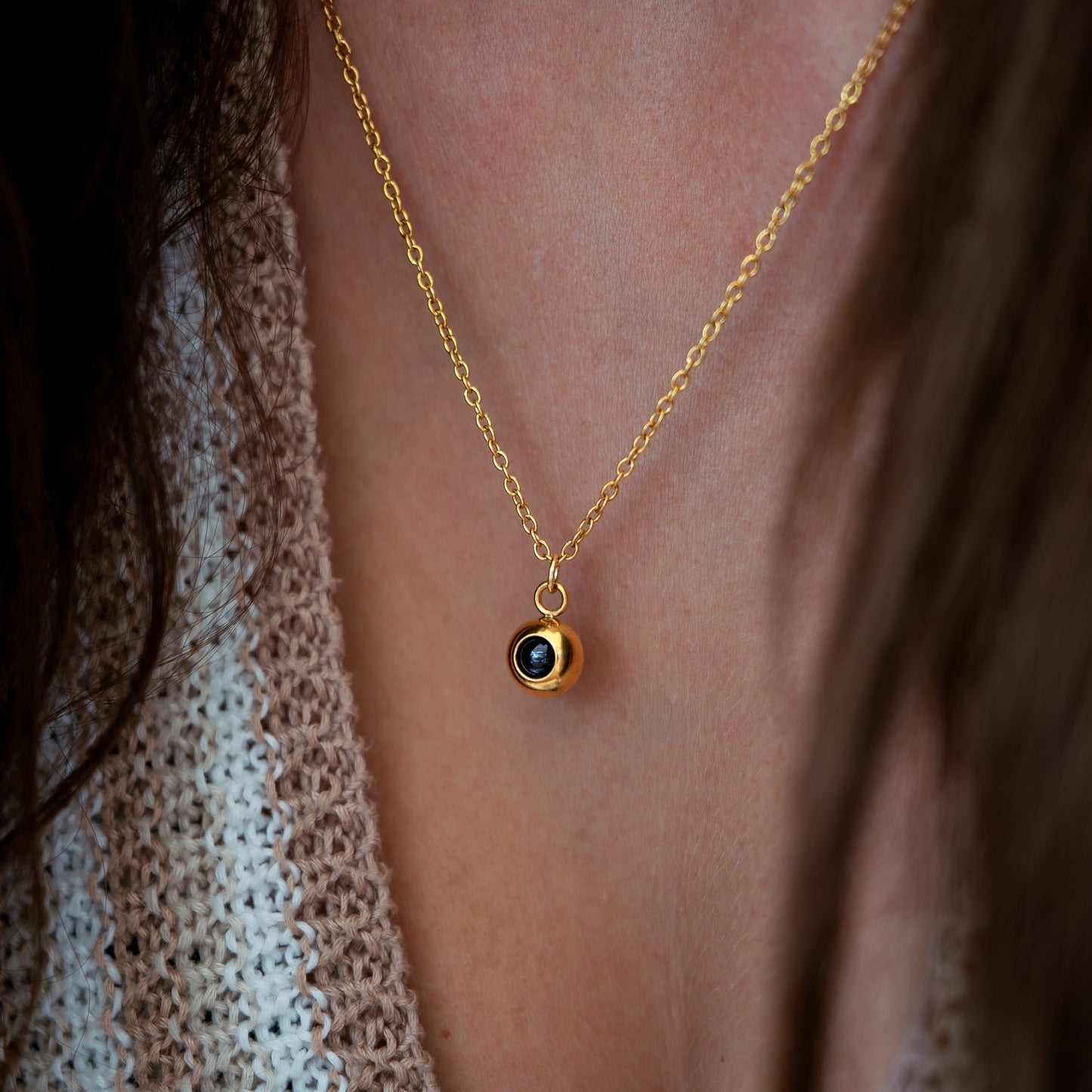 Personalised Photo Necklace – Delicate