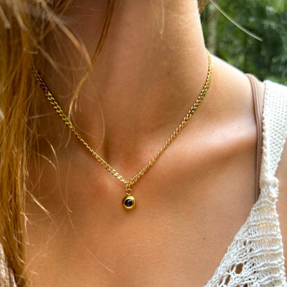 Personalised Photo Necklace – Cuban Chain