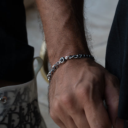 Personalised Photo Bracelet with Your Picture – Cuban Chain Projection Bracelet