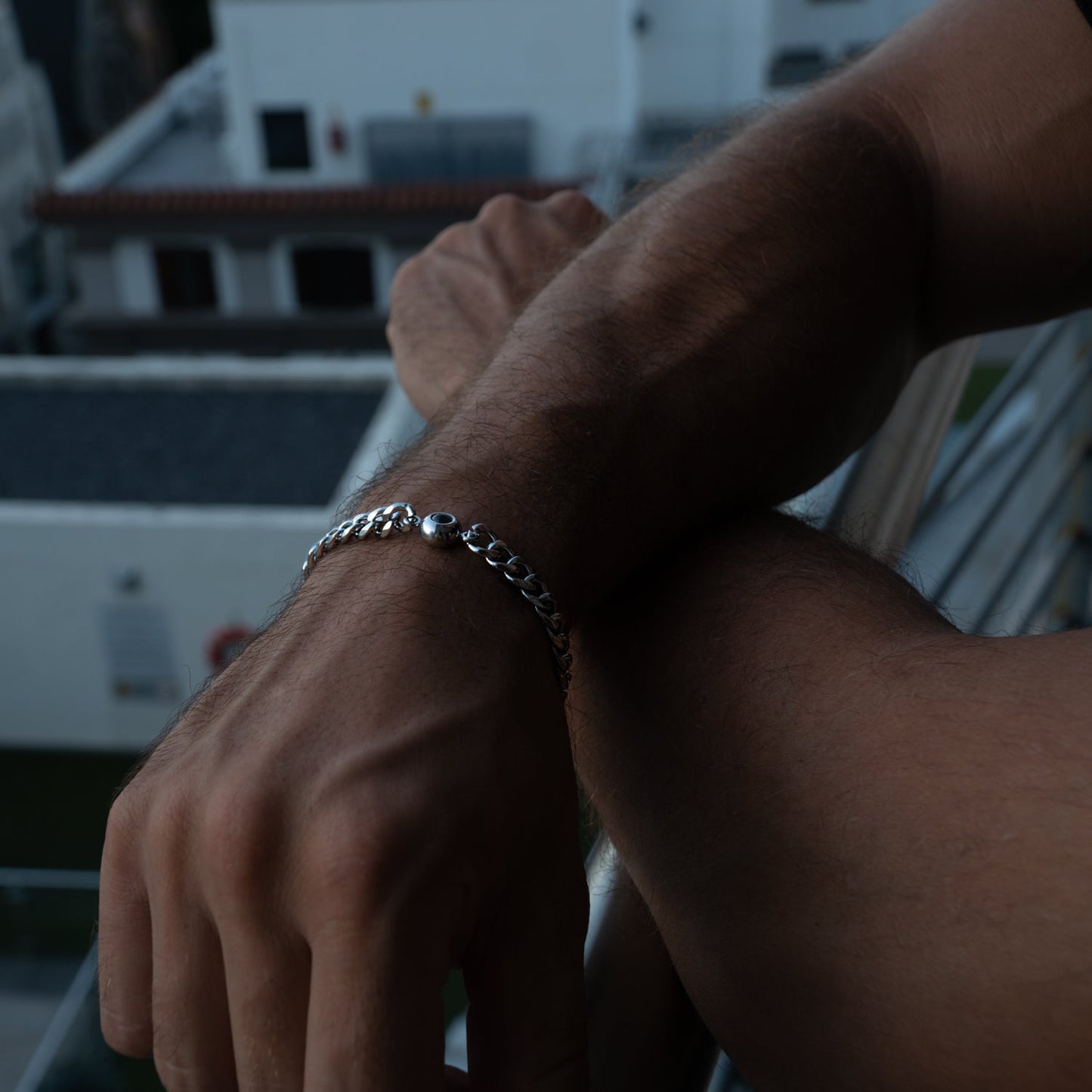 Personalised Photo Bracelet with Your Picture – Cuban Chain Projection Bracelet
